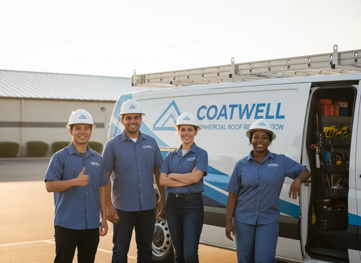 Commercial roof coating company in Ava, IL